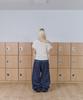 Tansanmageunesyum One-Shoulder Eyelet T-Shirt (Lemon)