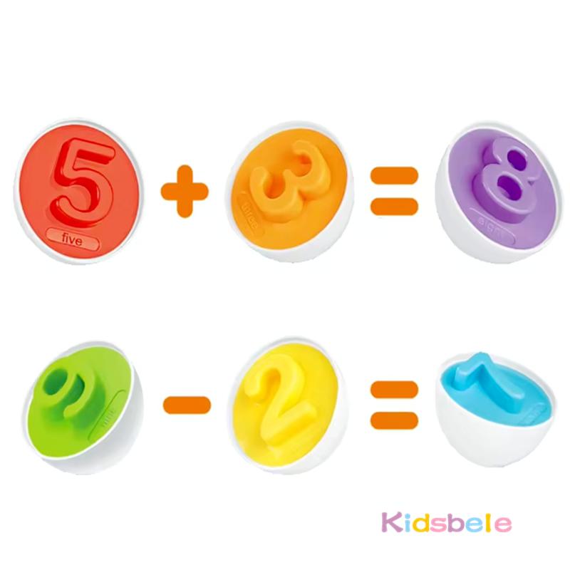 12 Matching Eggs In A Pullable Hen Toy Color And Shape Cognitive Puzzles Game Montessori Sensory Toy Kids Party Birthday Gift