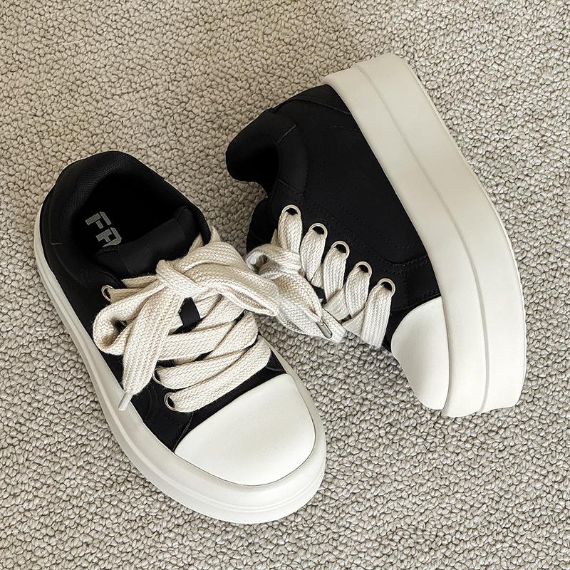 Nische CM Innenhöhung Board Schuhe Herbst Plateau Freizeitschuhe Mickey Großer Kopf Schuhe Trend