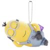 Minions Sleeping Friend Ball Chain Mascot Kevin, Total Length: Approx. 15cm