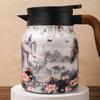 Drip-Proof Vintage Floral Tea Thermos Stainless Steel Stewed Tea Maker Mini Hot Tea Pot  Household