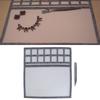 Beading Supplies Flocking Bead Mats Jewelry Making Supplies Soft Flocking Bead Mats Felt Texture for Beading Enthusiasts