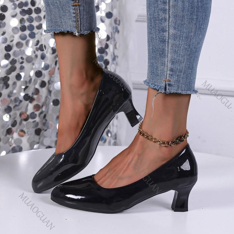 Fashion Women Pumps Shallow Mouth Women Shoes New Fashion Office Work Wedding Party Shoes Ladies High Heel Shoes Autumn Heels Woeman