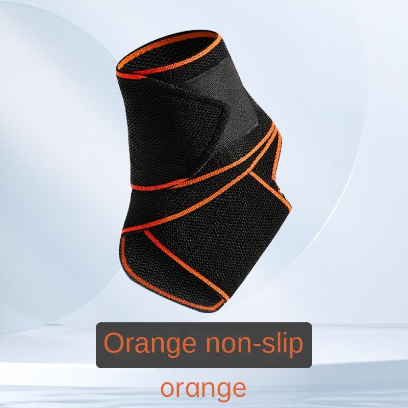 Curea de gleznă unică, anti-alunecare, respirabilă și rezistentă la entorsă, înfășurată în jurul gleznei. Protecție pentru fotbal, alergare, badminton, baschet, pentru picioare.