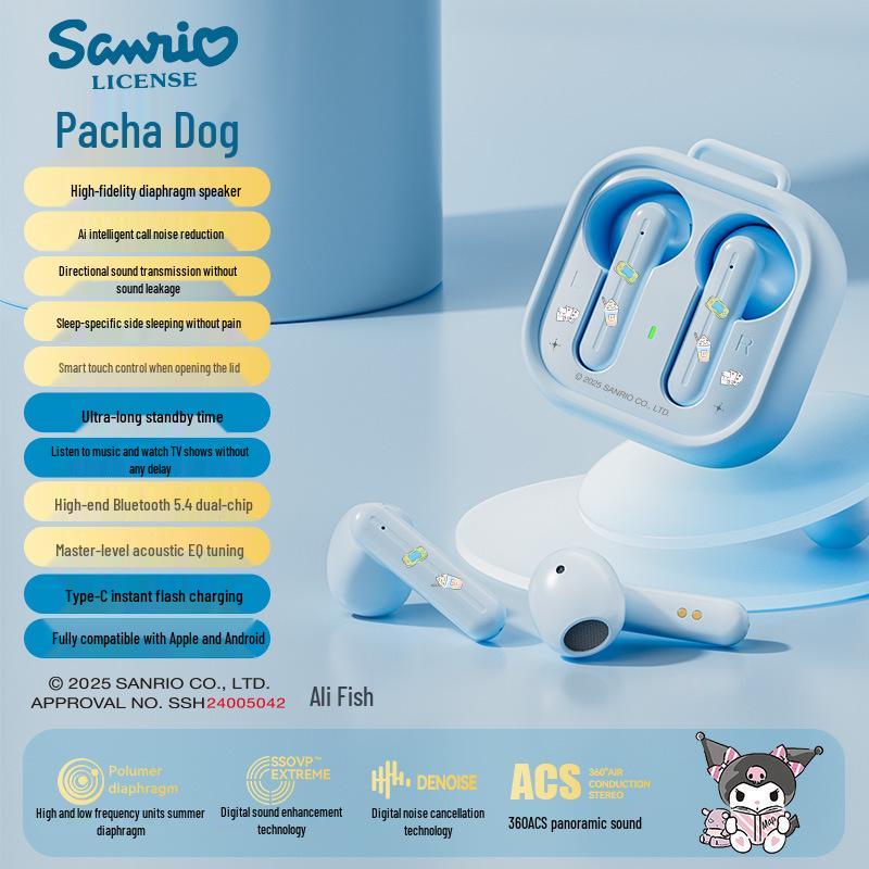 Sanrio H19 Hello Kitty Cute Wireless Bluetooth Headphones - Ideal Gift for Students and Parties