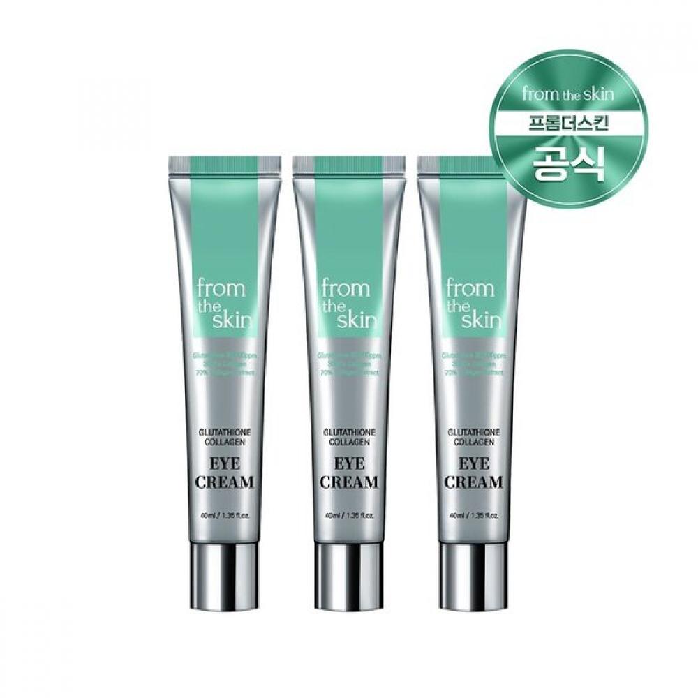 

[promter Skin] Крем для кожи вокруг глаз с коллагеном и глутатионом, сменный блок 40 мл X 3