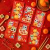 6pcs Chinese 2026 New Year Red Envelope Cartoon Lucky Money Pockets  Lunar Year Celebration