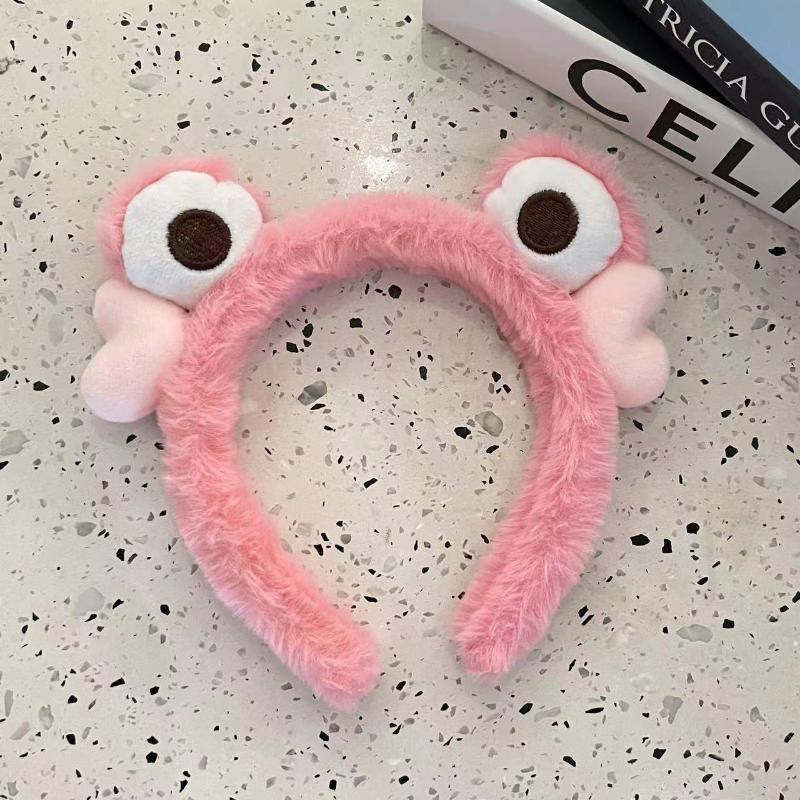 

Плюшева Пов язка на Голову для Жінок Мила Нова Модель Мультяшна Пов язка для Волосся Пов язка для Вмивання Обличчя Нековзна Пов язка Аксесуари для Волосся