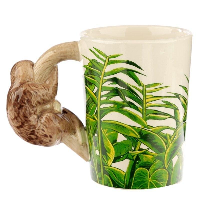 Pksmug183 kubek ceramiczny w kształcie leniwca