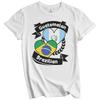 Guatemalan Brazilian Heart Flags Guatemala Brazil T-Shirt