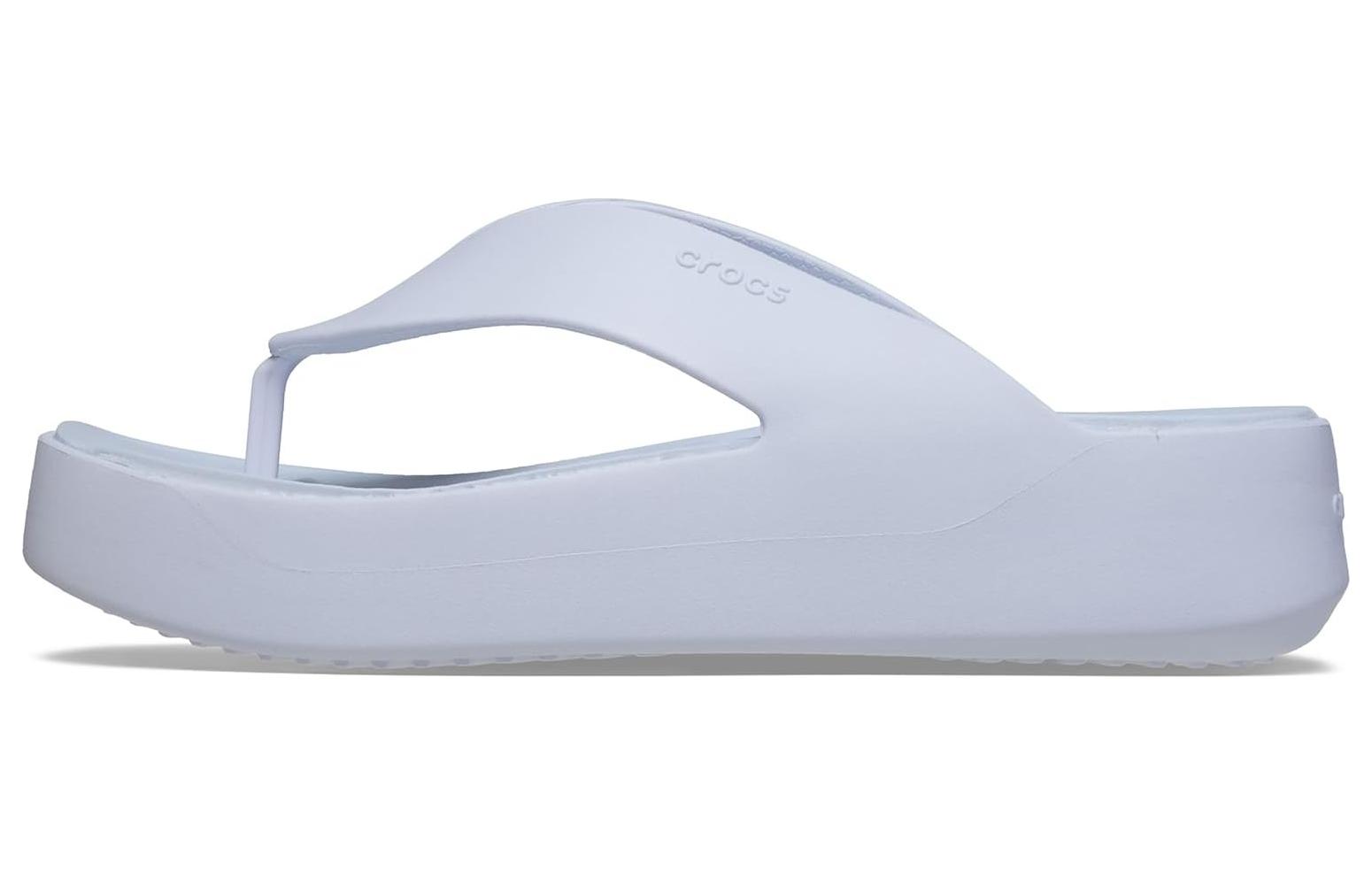 Crocs Getaway Platform Dreamscape Flip Flops Blue Women s 209410-5AF 37-38