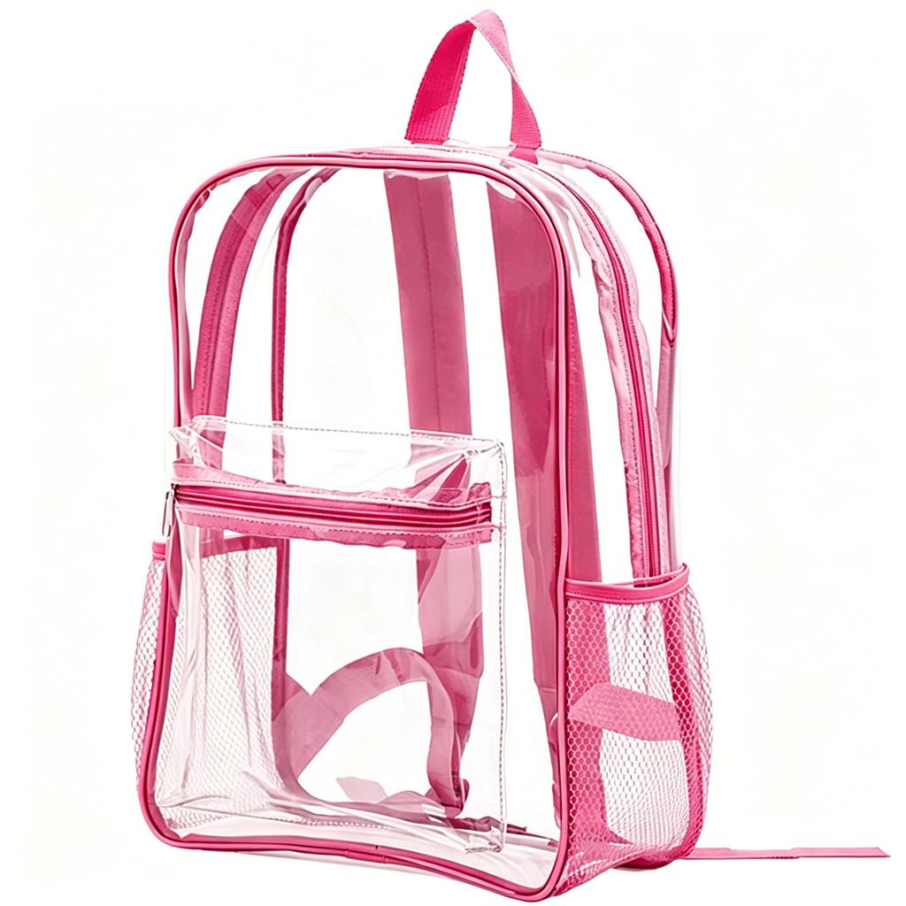 Transparent Backpack, Travel Waterproof Pvc Storage Bag, Backpack Large Capacity Thickened Student Schoolbag