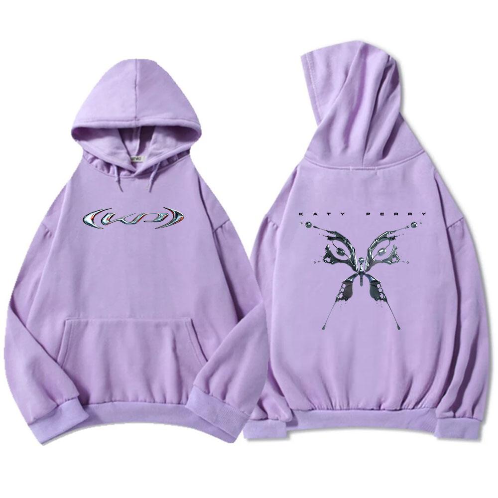 Women Clothes Album WOMAN'S WORLD Katy Perry Hoodie Moletom Winter Hooded Harajuku Fashion Sweatshirts Unisex Streetwear Hoodies