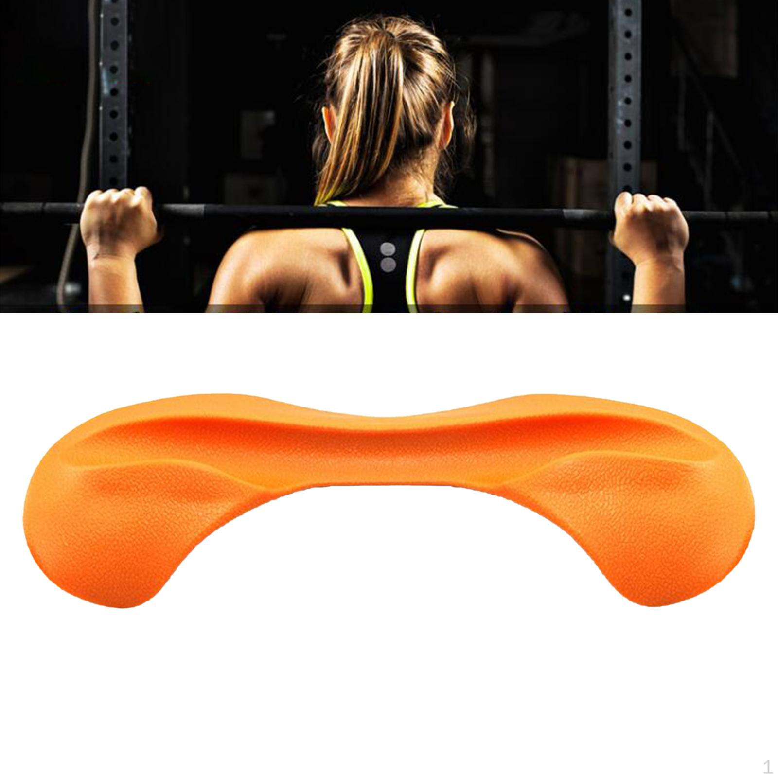 

Штанга Специальная Накладка на Шею Стабилизирующая для, Крепление Безопасности Фитнес оранжевый