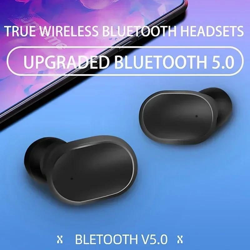 TWS Wireless Bluetooth Headset with Mic Earbuds Noice Cancelling Earphone Bluetooth Headphones apply to smartphones
