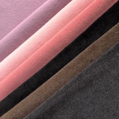 Tissu imitation fourrure de vison ultra épais, tissu floqué en poils de cheval, vêtements en fourrure, canapé, bagages, chaussures et jouets, tissu DIY 100 x 150 cm