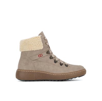 Z6638-64 Beige Ankle Boots