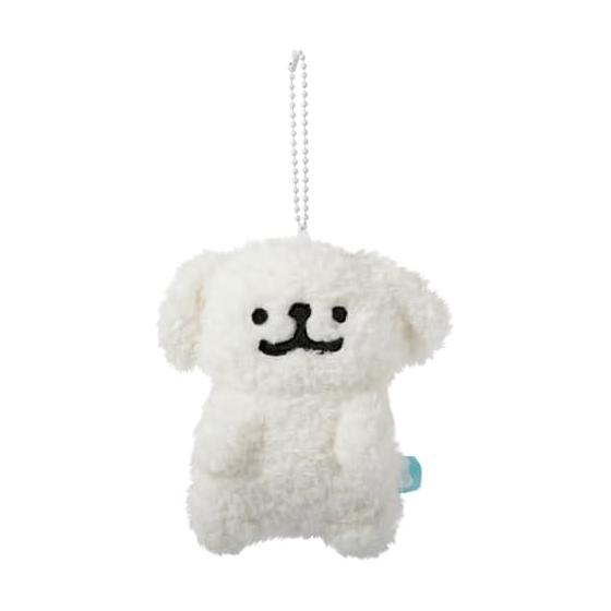 [Maltese] Maltese Plush Mascot Ball Chain [Official] (Sitting) / Maltese Keychain Key Chain Korean Puppy