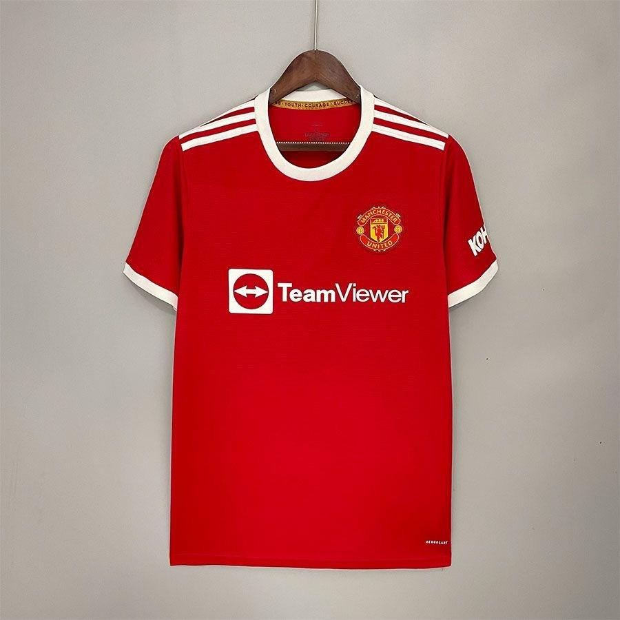 - Manchester United home Thai version loose jersey football sportswear S - XL fan version