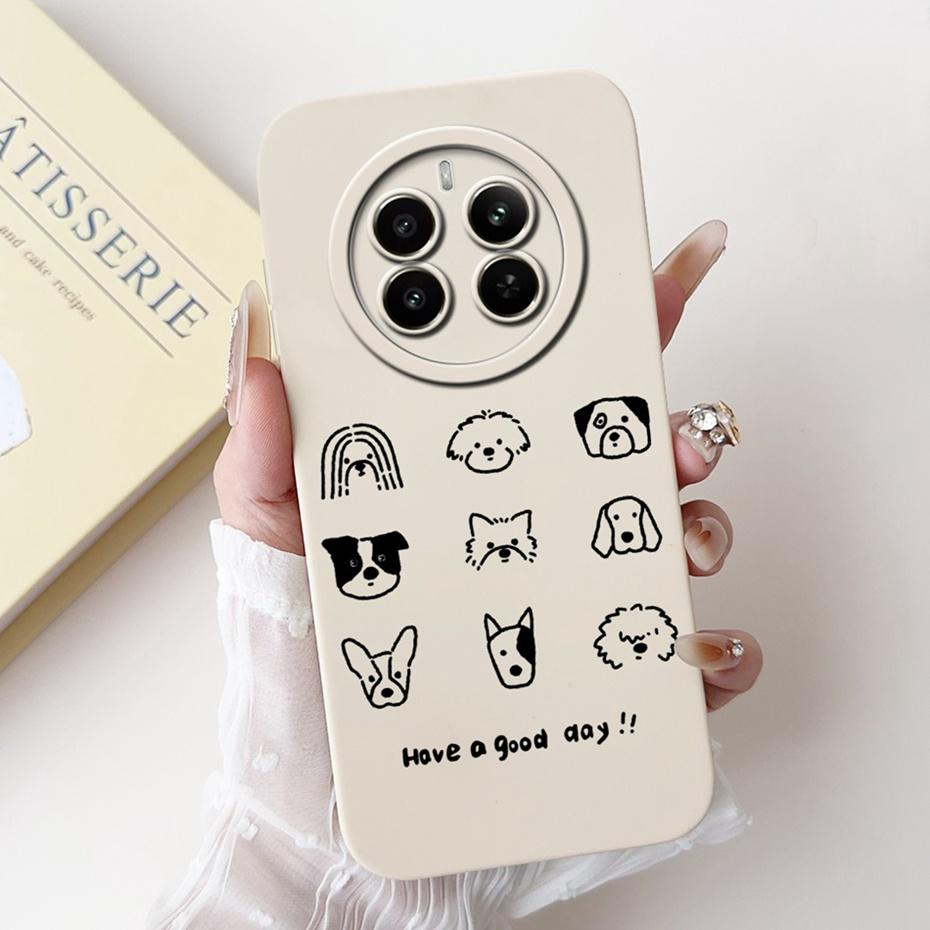 2025 New For Realme 12 Pro+ 12Pro 5G Lens Protective Phone Case For Realme 12 Pro Plus 5G Cute Pattern Soft Silicone Cases
