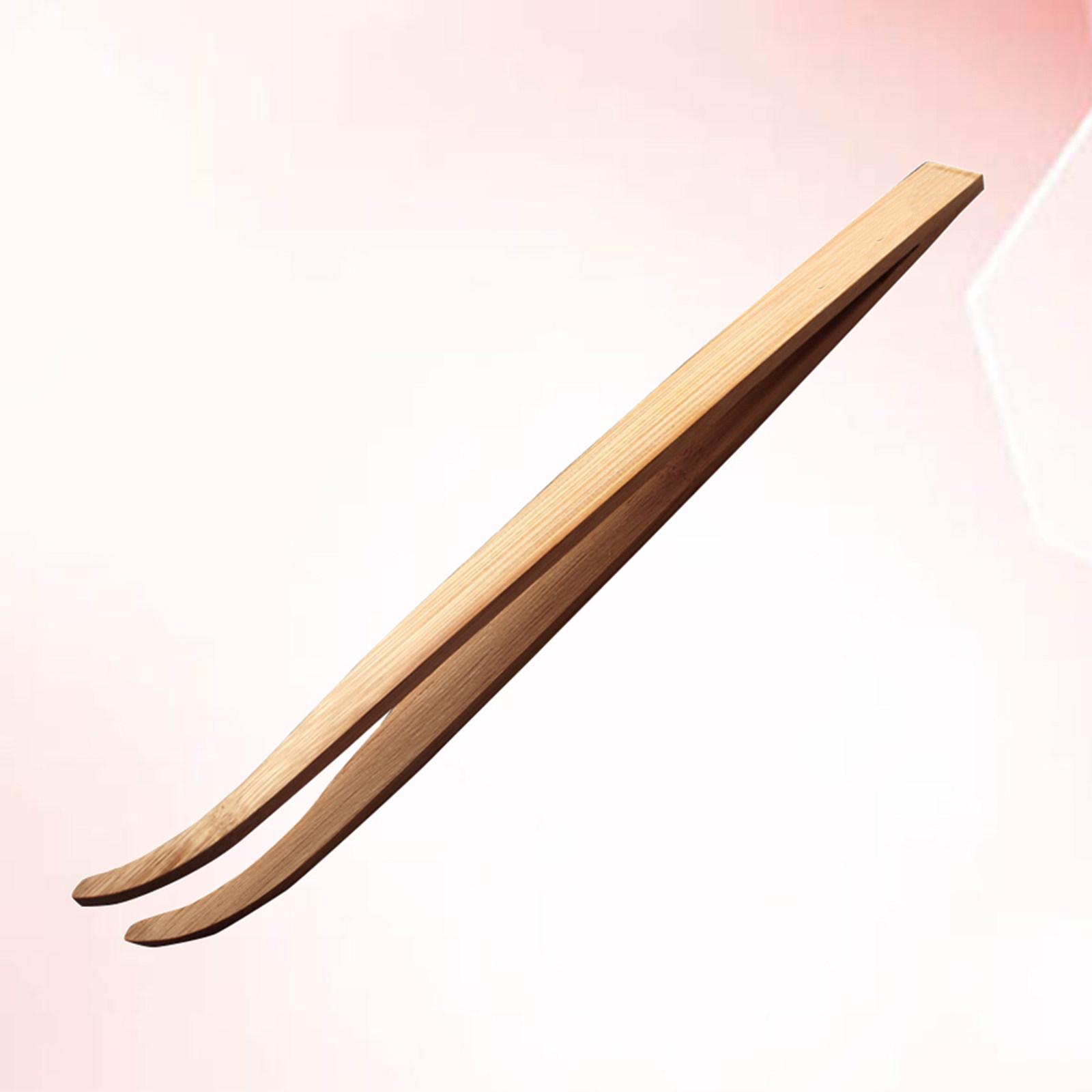 

28Cm Wooden Reptile Feeding Tweezers Heavy Duty for Live Prey Handling Snake Gecko Food Delivery Terrarium Maintenance Tool хаки