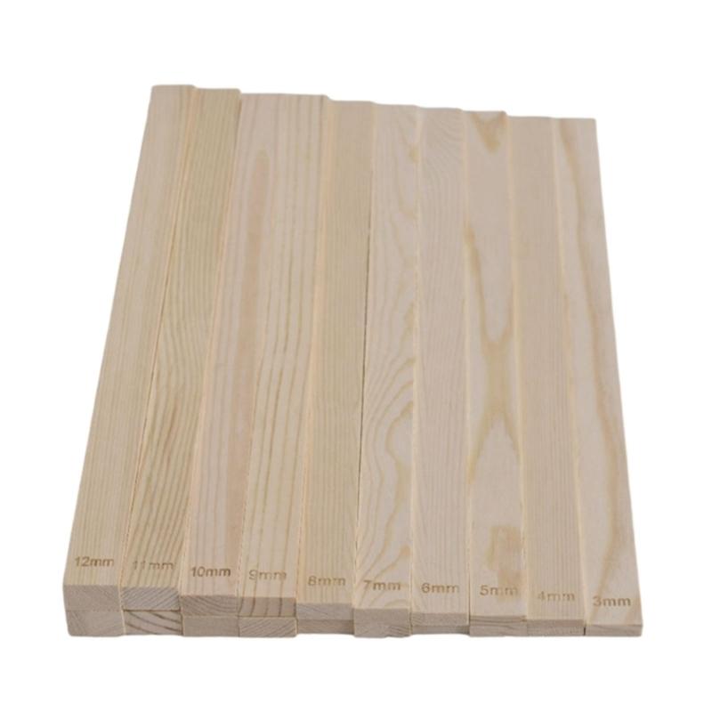 10/20 Pcs Pottery Teaching Rolling Mud Stick Guide 5/10 Size Rolling Pin Guides Sticks Set Clay Depth Guide Pottery Tool