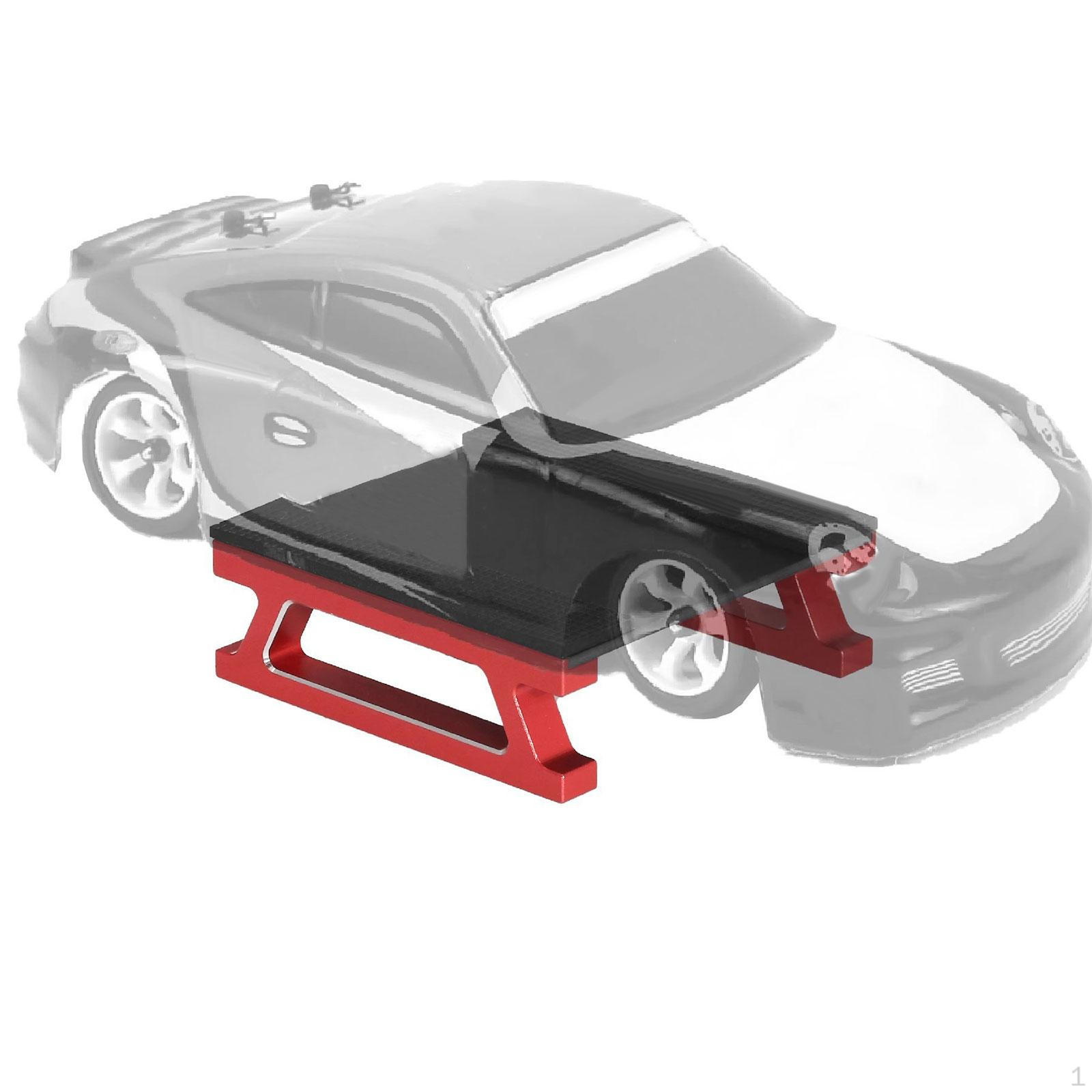 

Алюмінієва підставка для технічного обслуговування автомобіля RC для 1:28 Збільшені моделі червоний