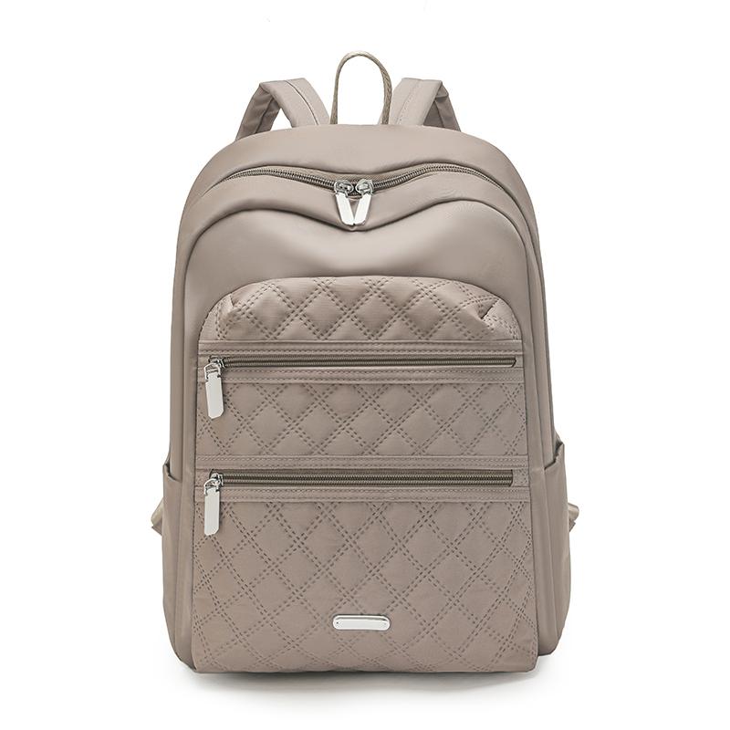 Quilted Women's Large Capacity Backpack