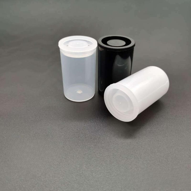 

20PCS X 33MM Plastic Empty Film Canister Camera Reel Container Storage Case Can for Accessories Art Bead Coin Pill Fishing Bait