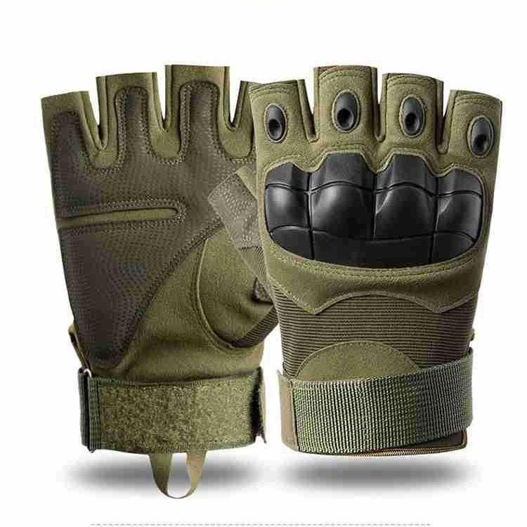 

Men s Tactical Anti-Slip Full Finger Gloves - Microfiber Protection for Outdoor, Military, Climbing, and Training. XL