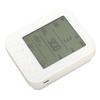 Car Air Quality Monitor 7 in 1 Detector CO2 CO Pressure Temperature Humidity Meter White 5V