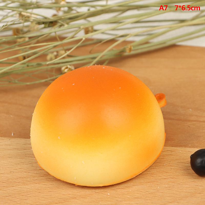 1Pc Simulation Pu Bread Toast Donuts Slow Rising Squeeze Stress Relief Toys