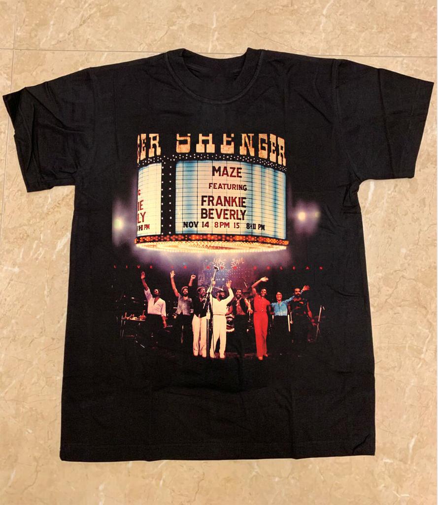 Maze Featuring Frankie Beverly Tour Collection Short Sleeve T-shirt