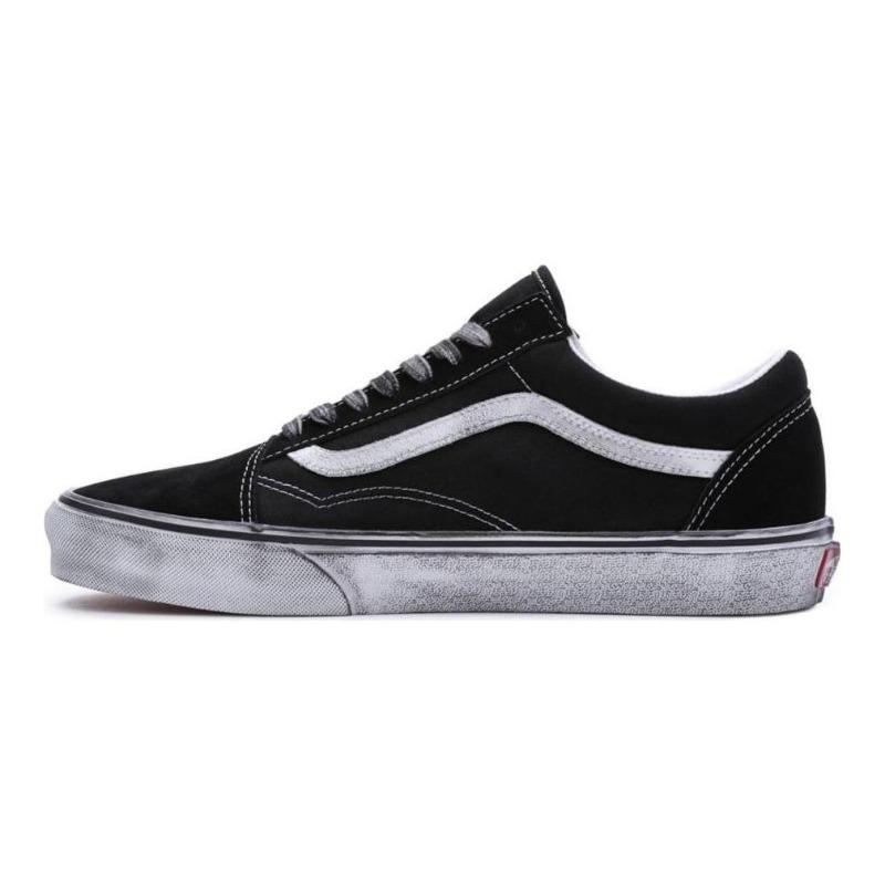 Vans Old Skool Low Top Unisex Skate Shoes Black VN0007NTMCG 35