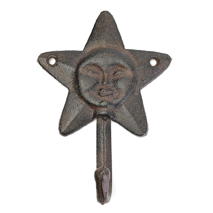 

Sun Or Star Shaped Iron Wall Hook Ideal For Gifts And Decoration Hanger For Bedroom Living Room Garden