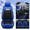2021 Little Lucky Cow Leather Cartoon Car Seat Cushion for All Seasons - Fits Five Seats