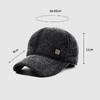 Winter Thick Baseball Cap Windproof Cap Men's Outdoor Warm Ear Protection Cotton Cap