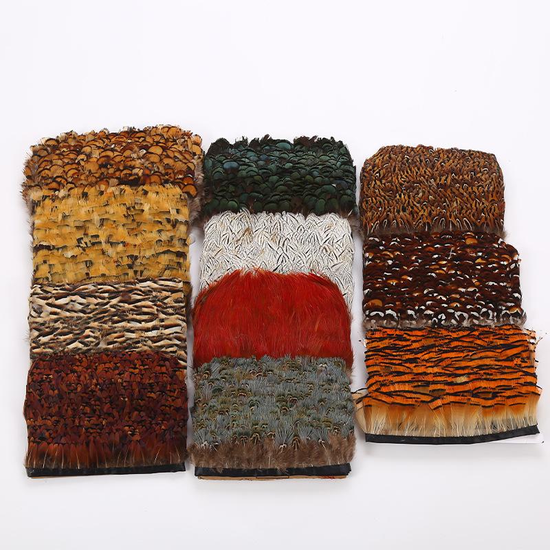 All Kinds Of Feather Cloth Strips Diy Handmade Feather Jewelry Accessories Handicrafts Decorative Clothing Accessories