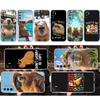 PP13 Cartoon Capybara Soft Shell Transparent Phone Case for Samsung Galaxy A04 A04S A14 A23 A34 A54 M23 M33 M52 M53