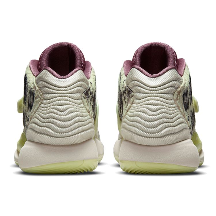 Nike KD 14 Surrealism Unisex Sneakers Green Lime-Ice Light-Mulberry CW3935-300