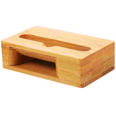 Stojak na telefon Wzmacniacz Głośnik komórkowy Drewniane biurko Drewno Bambus Dźwięk Uchwyt mobilny Pulpit Tablet Samochód Prysznic Stacja dokująca do telefonu komórkowego