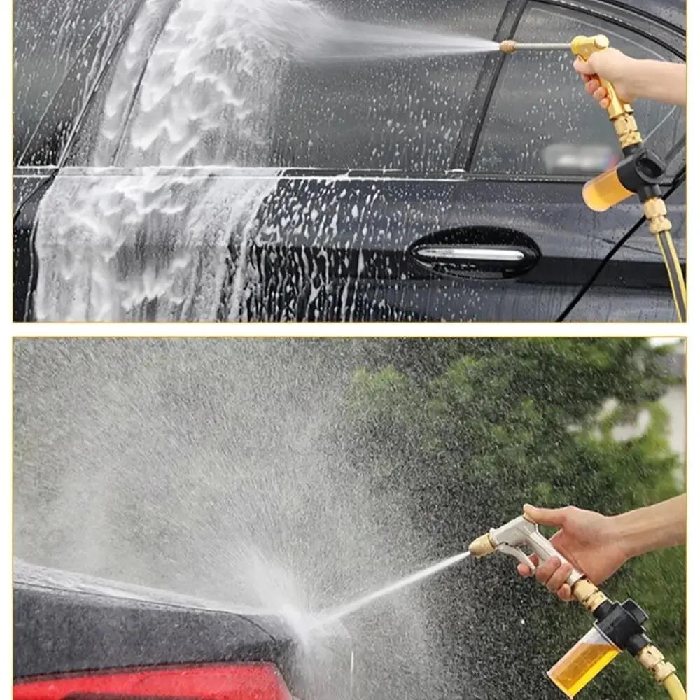 100ML Water Gun Foam Pot Garden Hose Foam Lance Clean Car Washing Foamer For Household Car Wash Cleaning Tools Accessories