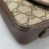 Gucci GG Supreme Shelly Line 772239 Shoulder Bag Brown Women Used