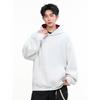 Wassup American Style High-Weight Simple Versatile Solid Color Sweatshirt for Men and Women, Loose Casual Hoodie Top for Autumn and Winter