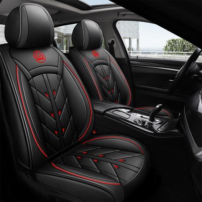 Fundas de Asiento Universales de Lujo para Coche de 5 Plazas, Cobertura Total, Transpirables, Duraderas y Adecuadas para Modelos de 5 Plazas