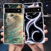 Чохол для телефону для Google Pixel 9 8 7 6 5 4 4XL 7A 6A 5A 4A 3A Pro XL 5G Прозорий м'який TPU корпус З візерунком Гордий Кіт Fundas