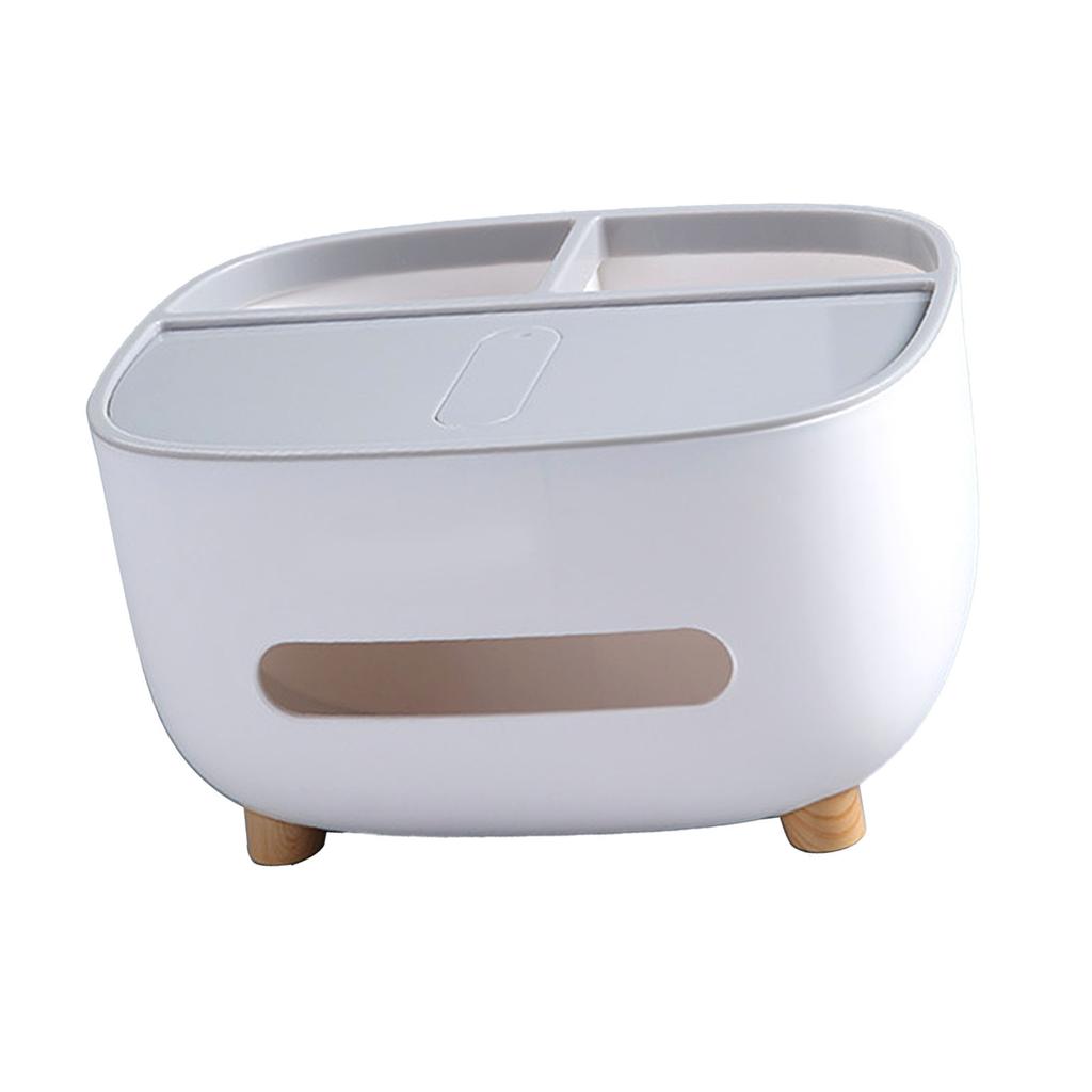 Tissue Box Organizer Versatile Effective Storage Tissue Storage Box for Home Apartment