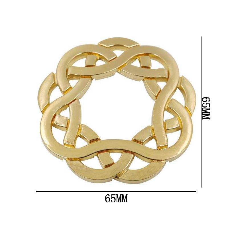 Магический трюк Распутывание Разблокировка Сцепленные IQ Логика Тренировка Головоломки Развивающие игрушки Для детей Взрослых золотистый