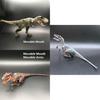 Klassischer Reiz 2018 Blaue Velociraptor-Figur Mit Beweglichen Merkmalen Für Actionfiguren-Sammler
