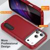 For iPhone 17 Pro Max Case Rugged Bumper Hybrid 3in1 Candy Color Shockproof Phone Stand Cover For iPhone 16 15 14 13 Pro Max 17e 16e